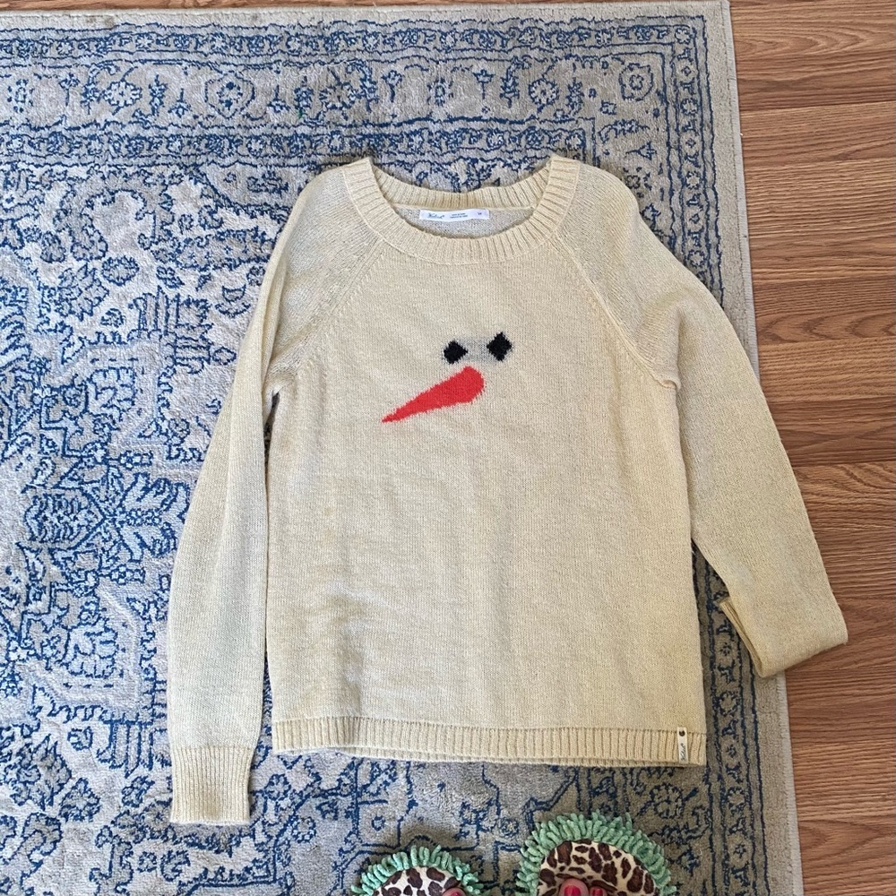 Woolrich brand snowman sweater